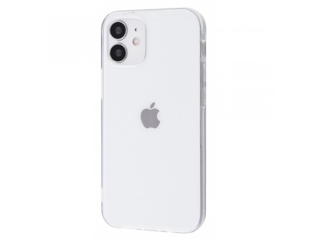 Чехол Silicone Clear Case 2.0 mm (TPU) iPhone 12 mini transparent