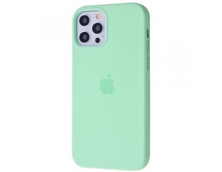 Чехол Silicone Case with MagSafe iPhone 12/12 Pro pistachio