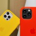 Чехол Silicone Case with MagSafe iPhone 12/12 Pro electric orange