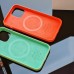 Чехол Silicone Case with MagSafe iPhone 12/12 Pro electric orange