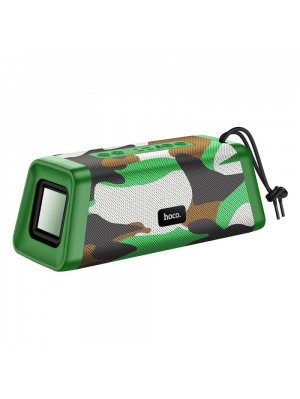Беспроводная портативная Bluetooth Колонка Hoco BS35 Classic camouflage green