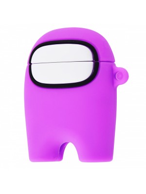 Чехол Among Us Case for AirPods 1/2 violet