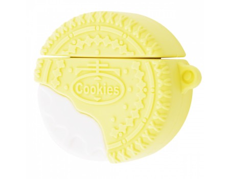 Чехол Cookies Case for AirPods 1/2 yellow