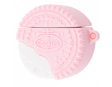 Чехол Cookies Case for AirPods 1/2 pink