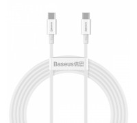 Кабель Baseus Superior Series Fast Charging Type-C to Type-C PD 100W (2m) white