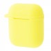Чохол Silicone Shock-proof case for Airpods 1/2 yellow