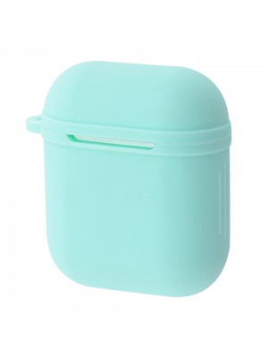 Чохол Silicone Shock-proof case for Airpods 1/2 turquoise