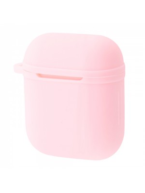 Чохол Silicone Shock-proof case for Airpods 1/2 pink
