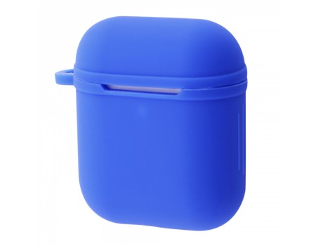 Чохол Silicone Shock-proof case for Airpods 1/2 blue