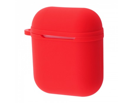 Чохол Silicone Shock-proof case for Airpods 1/2 red