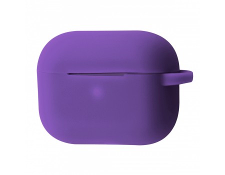 Чохол Silicone Shock-proof case for Airpods Pro purple