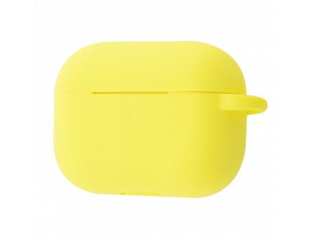Чохол Silicone Shock-proof case for Airpods Pro yellow
