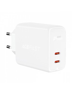 Зарядний пристрій Acefast A9 PD 40W (2 Type-C) white