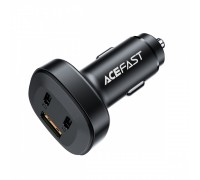 Автомобільний зарядний пристрій Acefast B3 66W (2 Type-C + USB) black