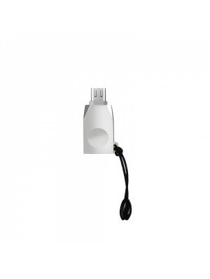 Переходник Hoco UA10 USB to Micro USB pearl nickel
