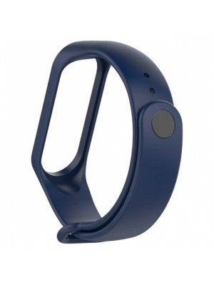 Ремешок Silicone Xiaomi Mi Band 3/4 dark blue