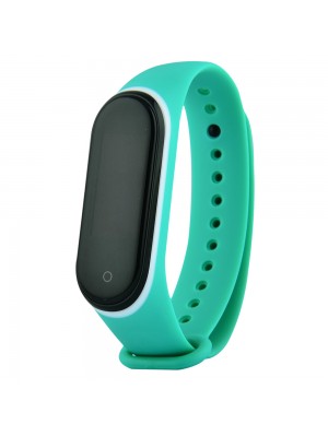 Ремешок Silicone Line Xiaomi Mi Band 3/4 mint/white