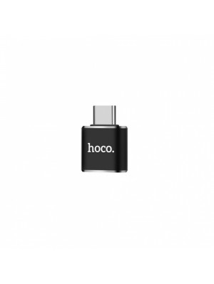 Переходник Hoco UA5 USB to Type-C black