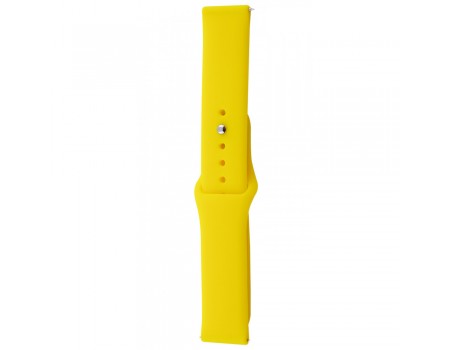 Ремешок Xiaomi Amazfit/Samsung Sport Band 20 mm yellow