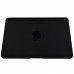 Чехол Crystal Case with Logo for MacBook Air 13`(2018/2019/2020) (A1932/A2179) black matte