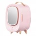 Мини Холодильник Baseus Beauty Fridge (13L) 100-240V pink