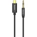 Кабель Baseus Yiven Type-C male To 3.5 male Audio Cable M01 Black