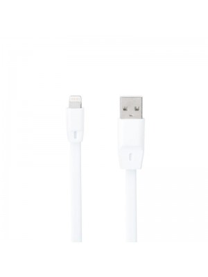Кабель USB для зарядки Optima Flat Speed Lightning (C-015) White