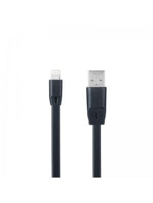 Кабель USB для зарядки Optima Flat Speed Lightning (C-015) Black