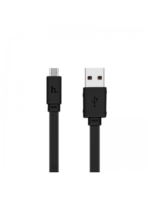 Кабель USB для зарядки Hoco X5 Bamboo MicroUSB Black 1m