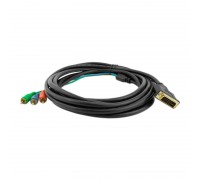 Кабель DVI-3RCA 3m