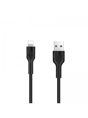 Кабель USB для зарядки Hoco U31 Benay Lightning Black 1m