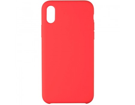 Чехол накладка Original 99% Soft Matte Case для iPhone XS Max Red