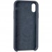 Чехол накладка Original 99% Soft Matte Case для iPhone XS Max Midnight Blue