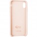 Чехол накладка Krazi Soft Case для iPhone XS Max Pink Sand