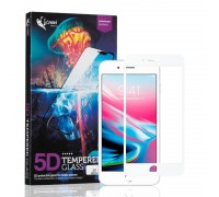 Захисна скло Krazi 5D для iPhone 7/8 White