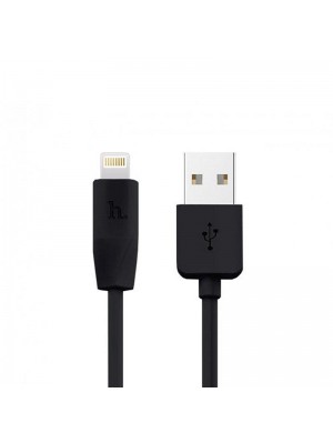Кабель USB для зарядки Hoco X1 Rapid Lightning Black 1m
