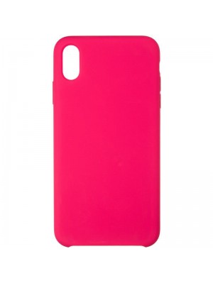 Чехол накладка Krazi Soft Case для iPhone XS Max Rose Red