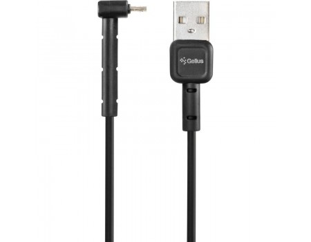 Кабель USB для зарядки Gelius Pro Angle MicroUSB Black