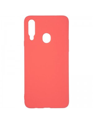 Чехол накладка Original 99% Soft Matte Case для Samsung A207 (A20s) Rose Red