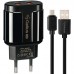 Зарядний пристрій Gelius Pro Avangard GP-HC06 2 USB 2.4 A + Cable MicroUSB Black (12 міс)