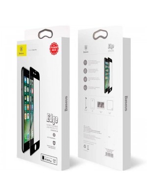 Защитное стекло Baseus All-Screen Tempered Glass iPhone 7Plus/8 Plus (SGAPIPH8P-KA01) Black (0.3mm)