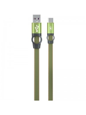Кабель USB для заряджання Gelius Pro Flexible 2 GP-UC07m MicroUSB Pine Green