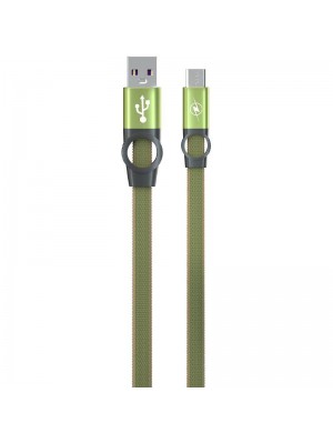 Кабель USB для зарядки Gelius Pro Flexible 2 GP-UC07m MicroUSB Pine Green