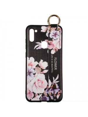 Чехол накладка Flower Rope Case для Samsung A115 (A11) Black