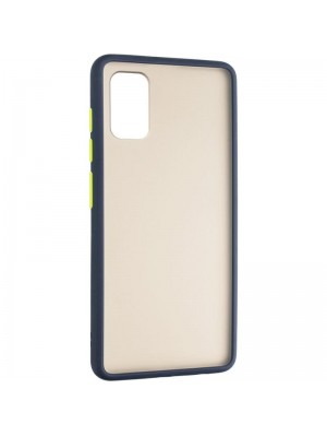 Чехол накладка Gelius Bumper Mat Case для Samsung A415 (A41) Blue