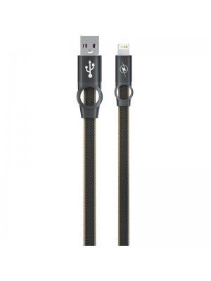 Кабель USB для зарядки Gelius Pro Flexible 2 GP-UC07i Lightning Black