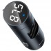 FM-трансмітер Baseus Energy Column Car Wireless MP3 Charger ( Wireless 5.0 + 5V / 3.1A ) Black