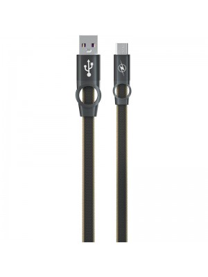 Кабель USB для зарядки Gelius Pro Flexible 2 GP-UC07m MicroUSB Black