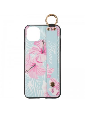 Чехол накладка Flower Rope Case для iPhone 11 Pro Max Blue