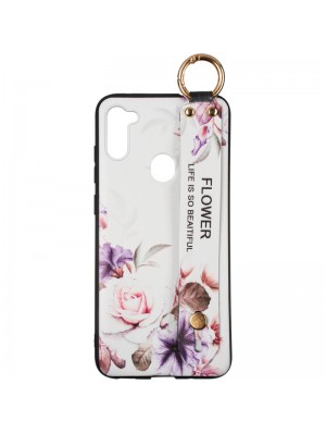 Чехол накладка Flower Rope Case для Samsung A115 (A11) White